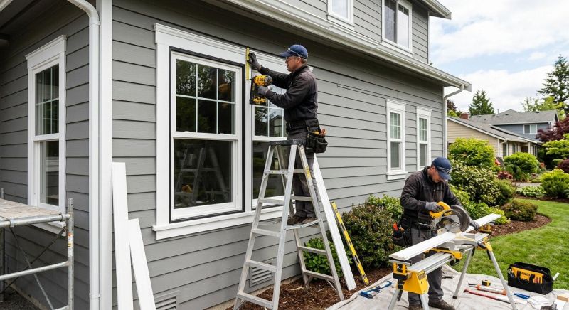 Vinyl Windows Installation